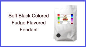 Soft Black Fudge Fondant